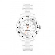 Ice Watch - CL.WE.B.P.09 - Montre Homme - Quartz Analogique - Cadran Blanc - Bracelet Plastique Blanc - Grand Modèle